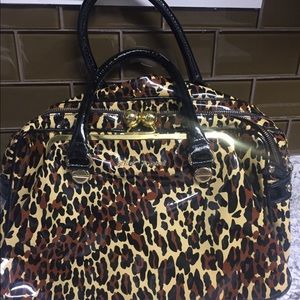 Betsey Johnson Leopard Handbag NWOT